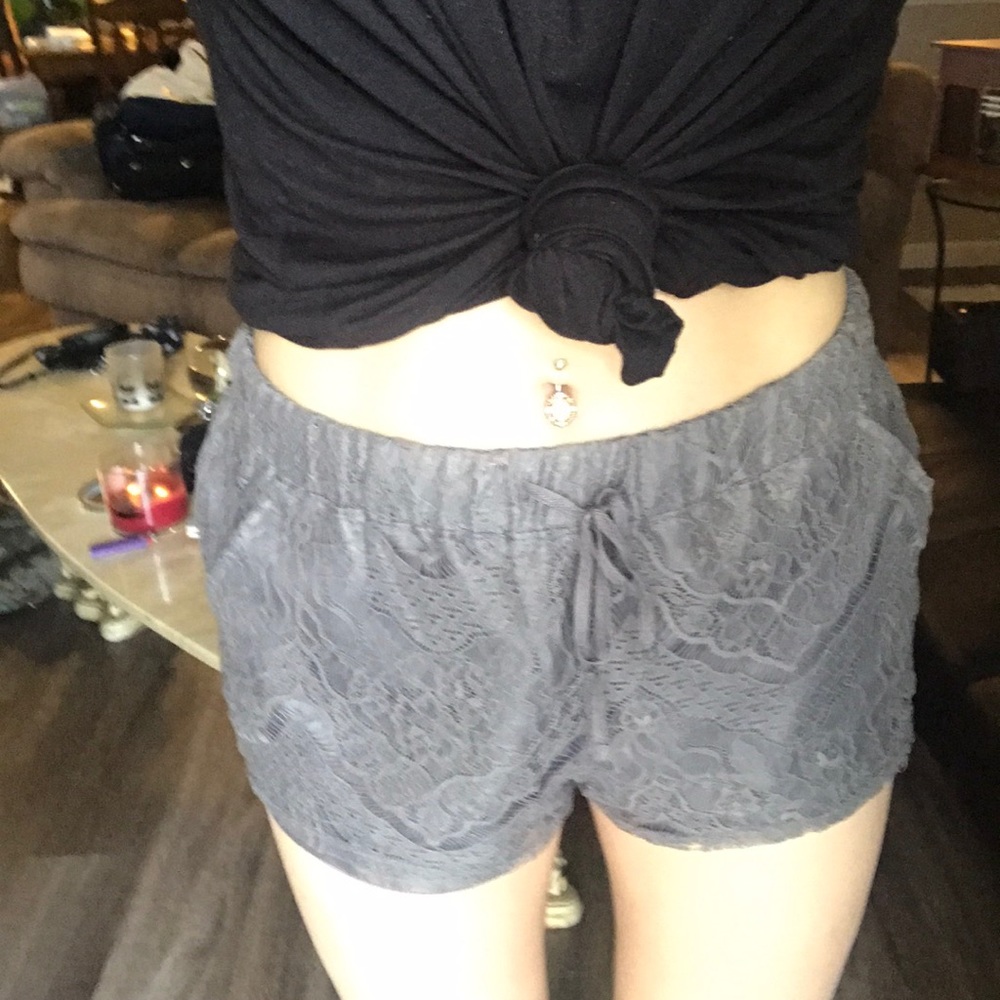 H&M lace shorts